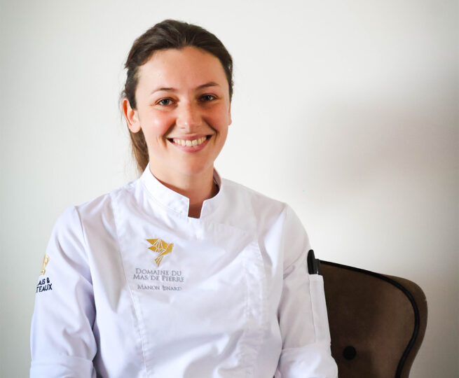 Manon Isnard Cheffe patissière Domaine du Mas de Pierre